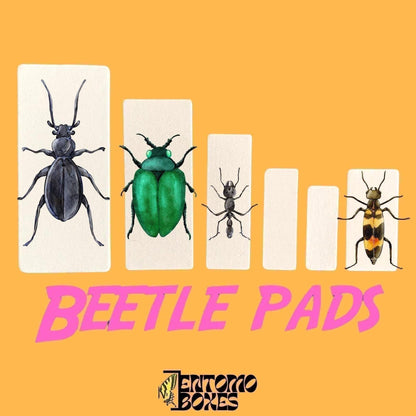 tarjetas de extensión entomológica