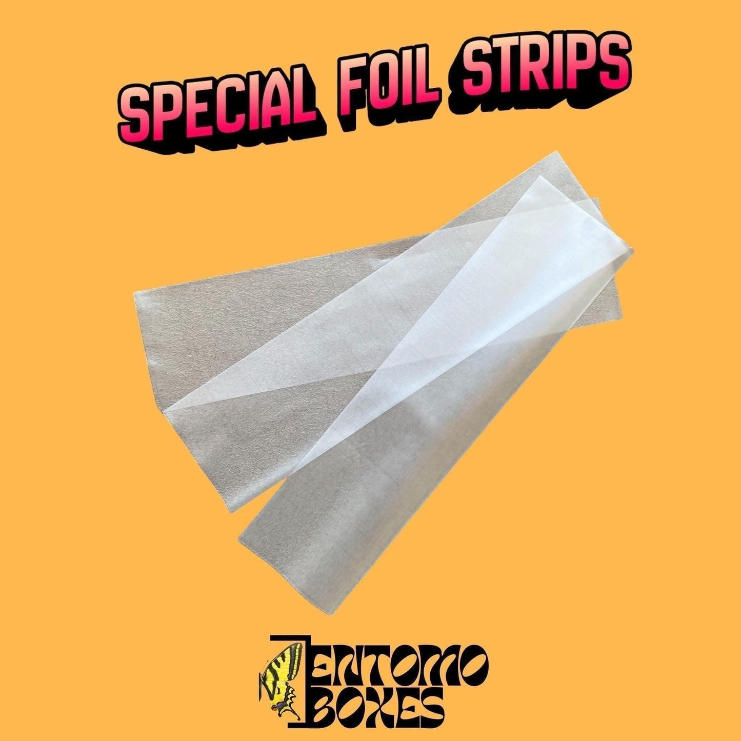 tiras de mylar para extensión entomológica